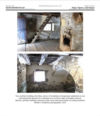 Keim Homestead Ancillary Building First Floor and basement