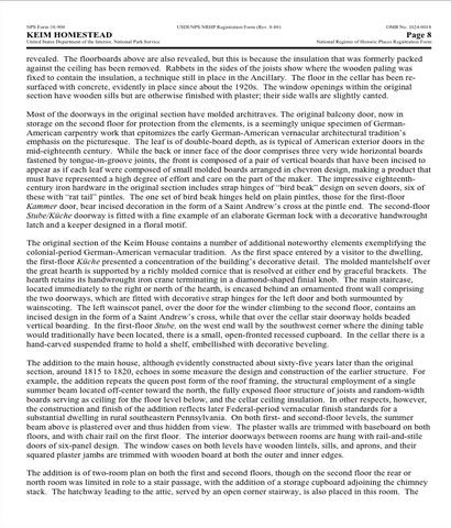 Keim Homestead p.8