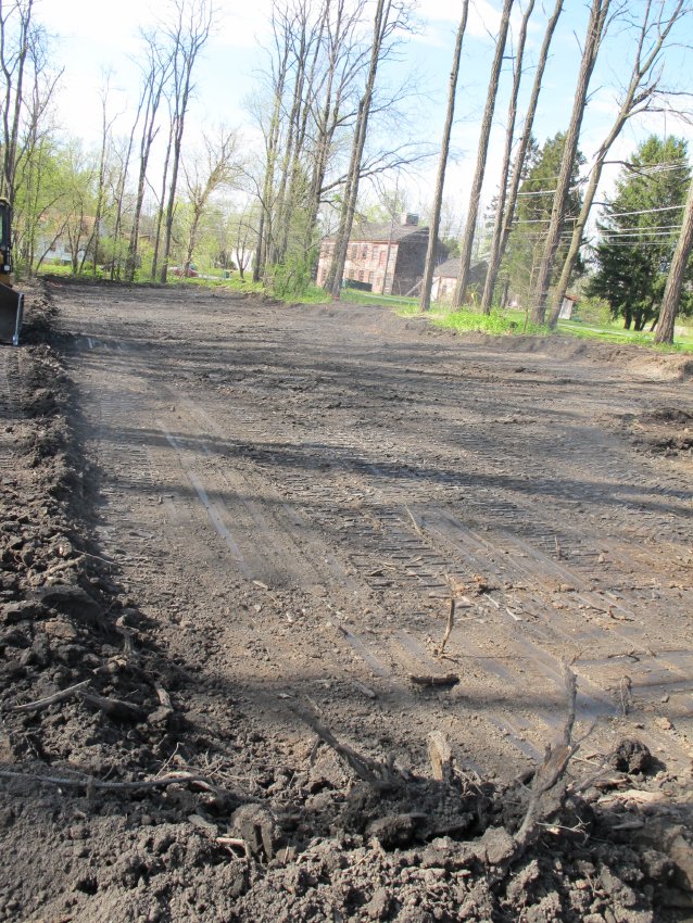 Image #6, 7989: White Horse parking area excavated to clay sub-base