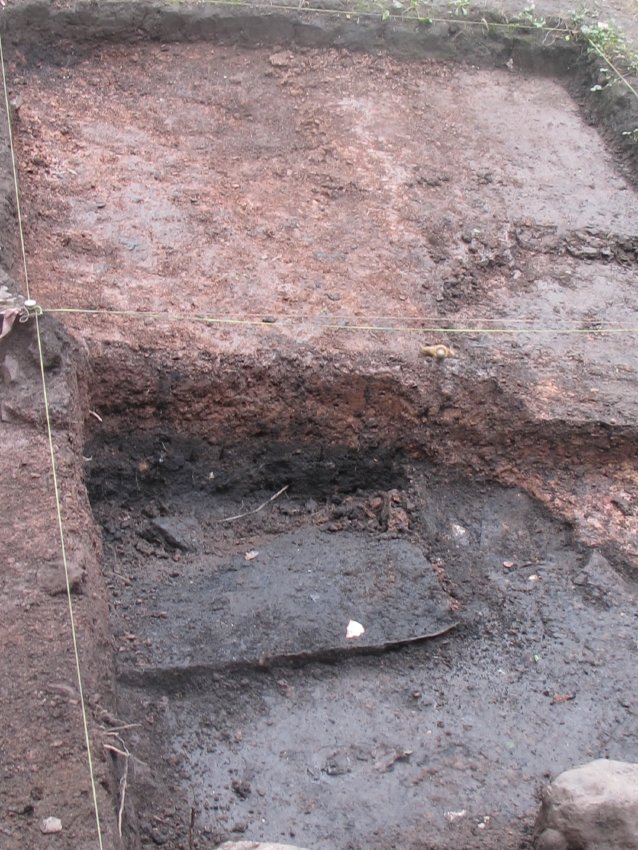 #9, 8/9/13, 780: clay/loam/screenings, possible floor bed
