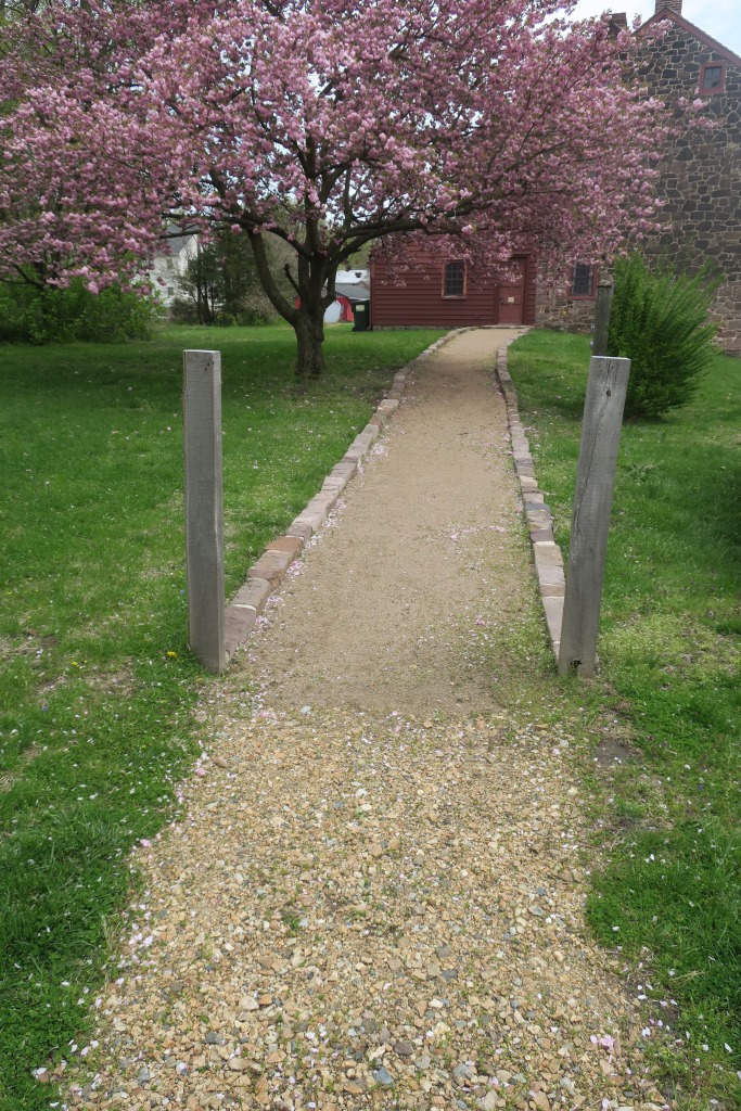 #7: Stone-bordered, screened-aggregate path to White Horse Tavern
