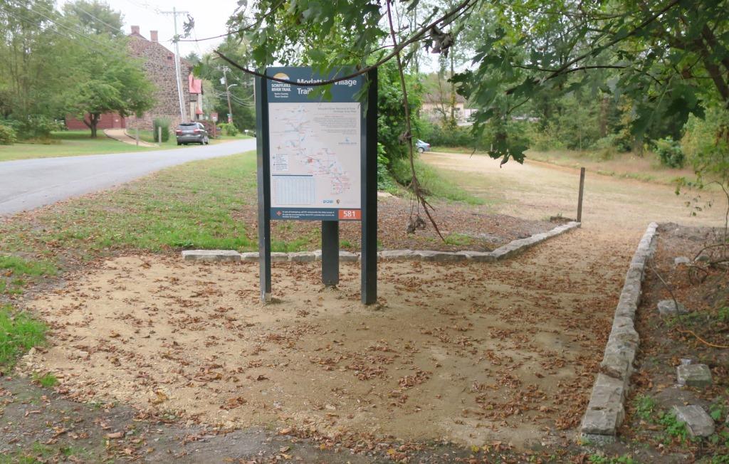 #9: Path from Old Philad. Pike to White Horse Parking area