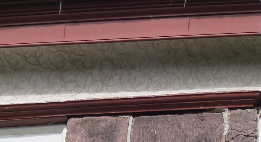 #3: Scratch coat of plaster on coved lath