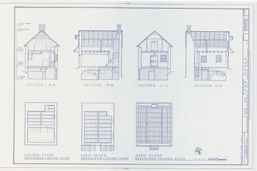 7: 1985 section plans & elevations by Barry Stover