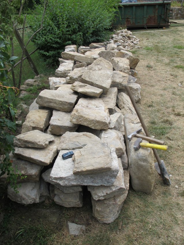 #71: Porch-pier stones for use in cellar entry steps and walls