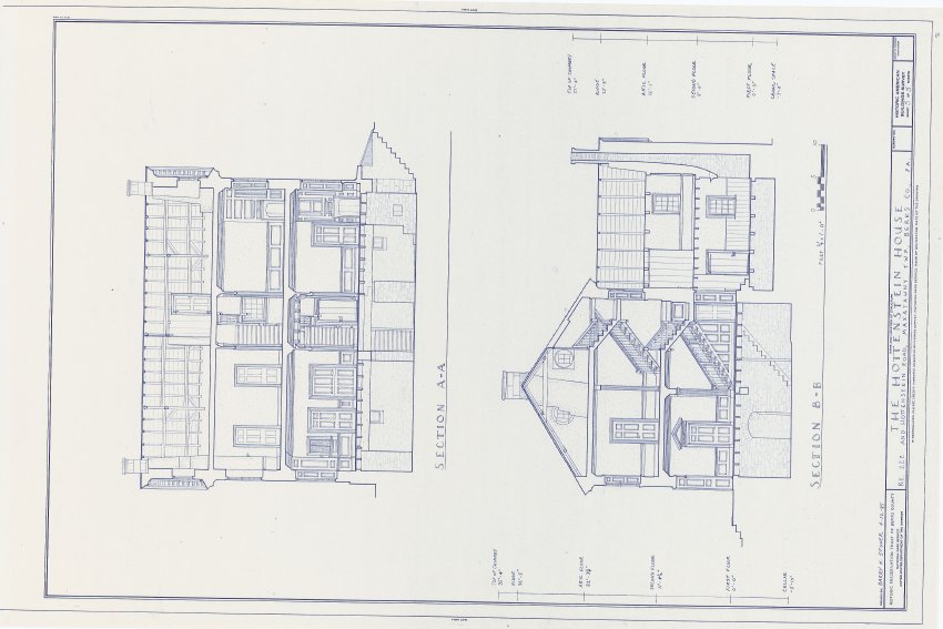 24: Section drawings by Barry Stover