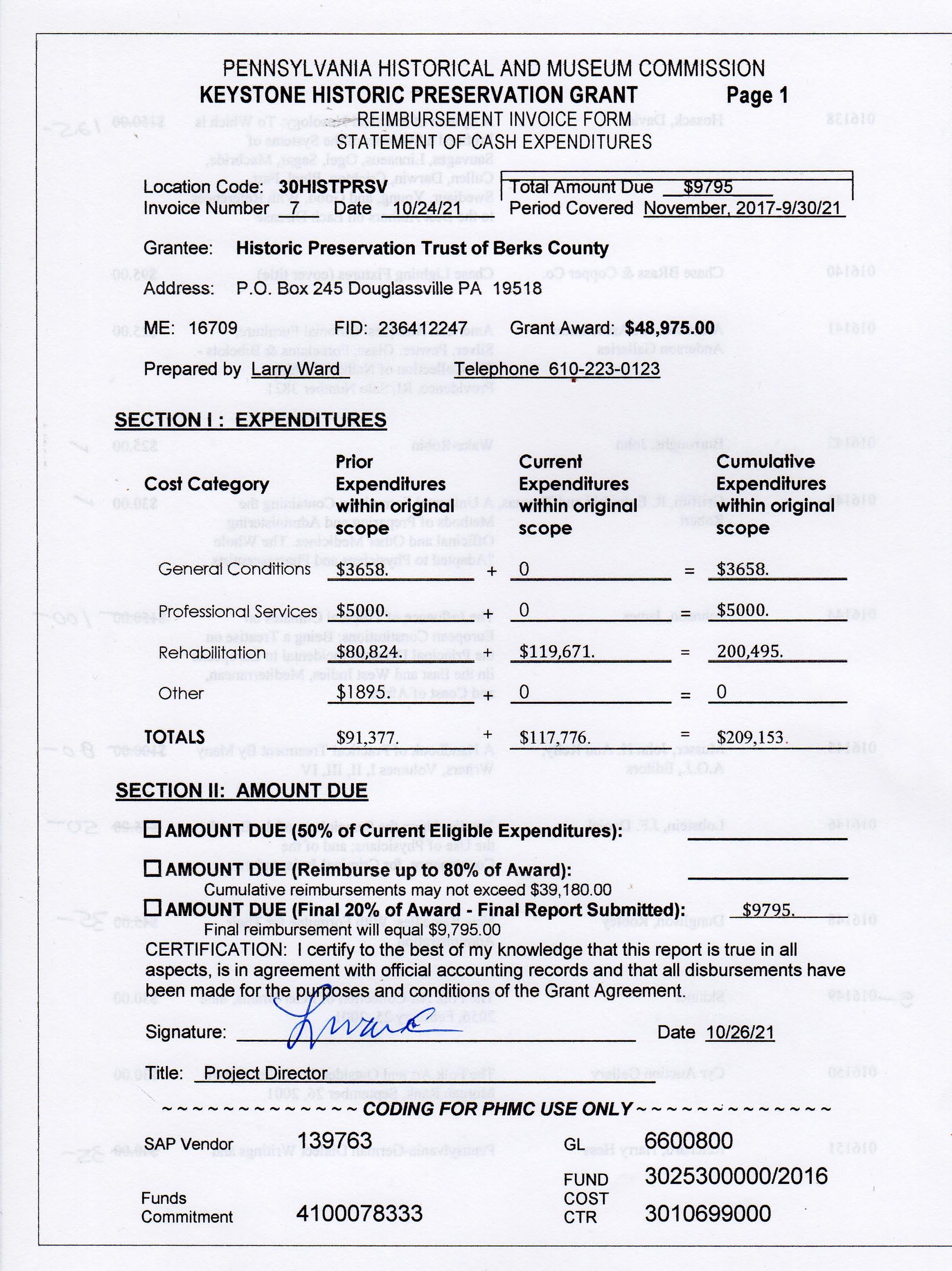 Reimbursment