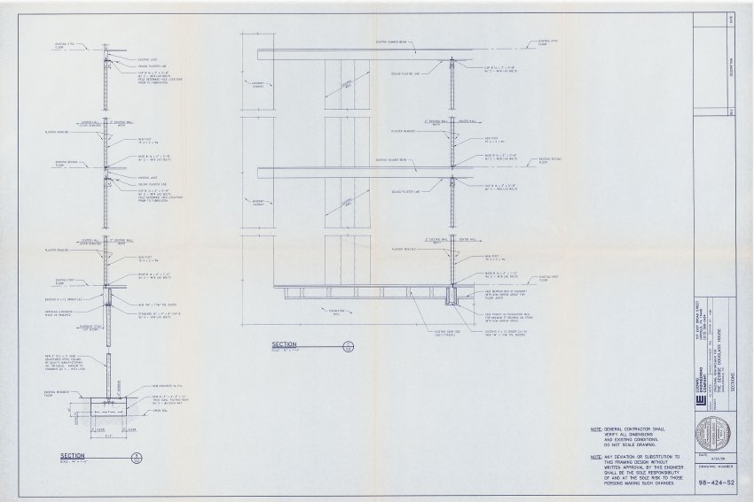 9: Ludwig Engineering structural reinforcement plans