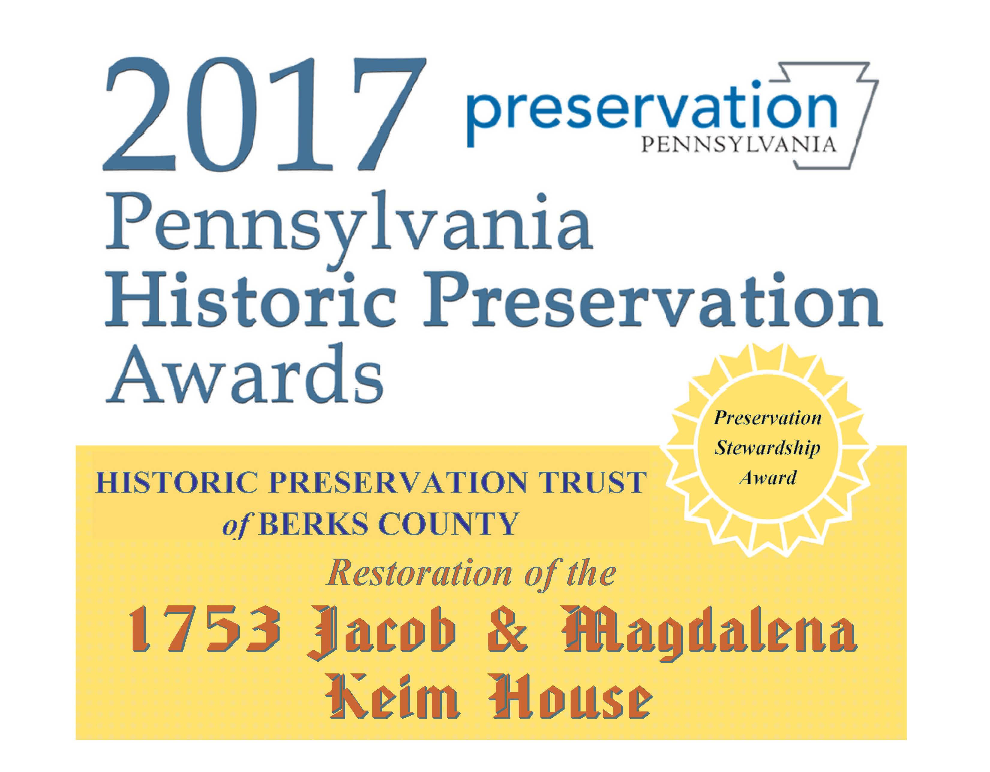 Kein Preservation Award
